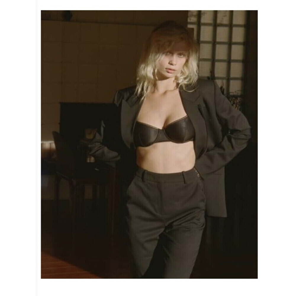 The Kooples Women's Double Breasted Blazer In Black Size 34 $725
